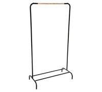 ARISE SHOP-Perchero Burro De Metal,para Ropa Simple,Perchero de Pie Burro,80x40x149cm en color Negro