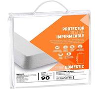 ARISE SHOP- Protector de colchon Impermeable, Maxima absorvencia, 100% Microfibra, Anti-Acaros, Anti-Bacteriano, Cubre Colchon Ajustable ,Varias Medidas BED 90
