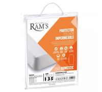 ARISE SHOP- Protector de colchon Impermeable, Maxima absorvencia, 100% Microfibra, Anti-Acaros, Anti-Bacteriano, Cubre Colchon Ajustable ,Varias Medidas 135 BED