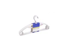 ARISE SHOP-Set 20/40 Perchas Plástico Blanco