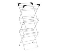 ARISE SHOP-Tendedero de Metal con 3 Alturas para secar la Colada de 129 x 47 x 44 cm. Tendal para Secado de Ropa, válido para Interior o Exterior,Color Aleatorio