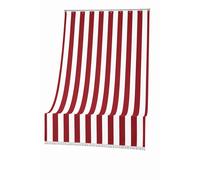 ARISE SHOP - Toldo Protector Solar UV para Balcón y Terraza, Impermeable y Antidesgarros, Uso Interior y Exterior, Disponible en 4 Tamaños y 3 Colores Red and white 145x250cm.