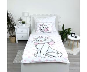 Aristogatos Minou Set Sofá Cuna 100x135cm copripiumino Almohada Algodón Disney