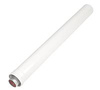 Ariston 3318005 extensión coaxial 60/100 Macho/Hembra l1000, Blanco