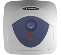 Ariston Blu Evo RS - Termo Eléctrico 10 Litros Bajo Consumo, Calentador de Agua Eléctrico Vertical Potente Tamaño Reducido 27,6x36x36cm, Calentadores Instalación en España Rango F)