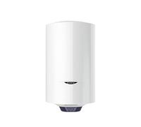 Ariston Blu1 Eco V - Termo Eléctrico 50 Litros, Calentador de Agua Eléctrico Vertical con Función ECO y Regulación Externa, 55,3x45x47 cm - Fabricado para Instalación en España (Clase Energética B)