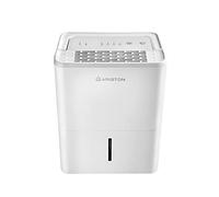 Ariston - Deshumidificador Silencioso Bajo Consumo Portátil, 12L/Día, Depósito de 2,1L - Deshumidificadores de Humedad para 20/31 m² 32x20,5x41,4 cm - Dehumidifier Fabricado para Instalación en España