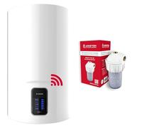 Ariston, Lydos Wifi - Termo Eléctrico 50 Litros + Filtro Antical, kit polifosfatos para calentador