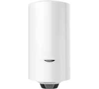Ariston Pro1 Eco Slim - Termo Eléctrico 65 Litros Bajo Consumo Vertical, Calentador de Agua Eléctrico con Función ECO 37,3x35,3x98,1 cm, Fabricado para Instalación en España Rango F)