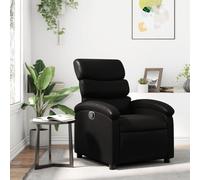 ARKEM Sillón reclinable de Cuero sintético Negro Sillon Masaje Relax Sillones Relax Levantapersonas - 371713
