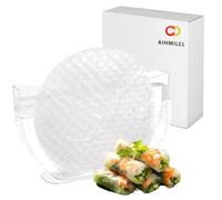 ArlinaL Soporte para cuenco de agua de papel de arroz, cuenco de agua de verano, envoltorios de papel de arroz para rollos de primavera, 10.6 en un paquete (papel de arroz no incluido)