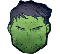 Arlis - Cojín Hulk Marvel con forma de personaje (cojín Hulk Forma 32 cm)