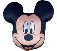 arlis Cojín Mickey Mouse 32 Cm Poliéster Extra Peluche Decorativo 32 x 32 Cm