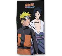 Arlis Naruto - Toalla de playa (70 x 140 cm), color negro