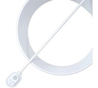 Arlo Cable De Carga Magnético 7,6 m, Resistente A La Intemperie, Blanco, Compatible Con Camara Pro, Ultra, Floodlight, Go 2, Accesorio Certificado, VMA5600C