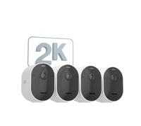 Arlo Cámara de seguridad sin cables Pro 5 2K, juégo de 4 cámaras blancas - Nuevo