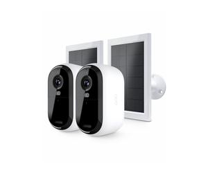 Arlo Ess2 - Cam 2K X2 + Solar Panel X2 - Sicurezza 2K Continua con Alimentazione Solare