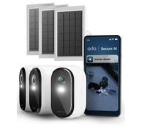 Arlo Ess2 - Cam 2K X3 + Panel Solar X3 - Seguridad 2K Continua con Energía Solar