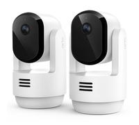 Arlo Essential Cámara de seguridad interior 3 2K Pan-Tilt-Zoom, pack de 2 - Nuevo