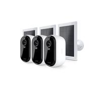Arlo essential 3 2k security camera & solar panel esférico cámara de