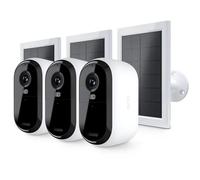 Arlo Essential 3+ Sistema de cámaras de seguridad 2K con 3 paneles solares