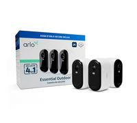 Arlo Essential2 - Cam 2K Bianca X3 - Protezione Smart 2K per Tutta la Casa