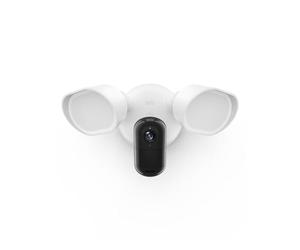 Arlo Floodlight 2K, Cámara Wi-Fi para Exteriores, Calidad 2K HDR, Gran Angular de 160°, visión Nocturna en Color, Sirena de Alarma, comunicación bidireccional, Prueba de Arlo Secure, 1 cámara