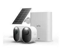 Arlo Kit de cámaras de seguridad Ultra 3 con 2 cámaras y 1 panel solar