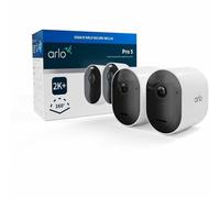 Arlo Pro 5 Pack de 2 Cámaras de Seguridad 2K+ Exterior e Interior