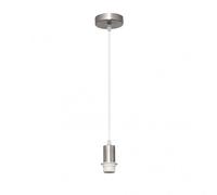 Arm.colgante p/pantalla cara 1xe27 cromo regx10x10 cm