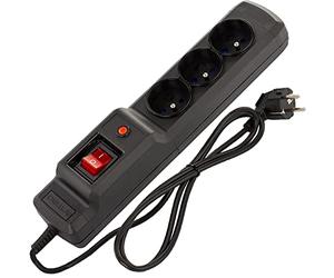 Armac - Surge Protection Multi m3 (3 outlets) 2.5m Black
