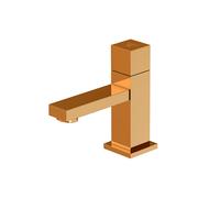 Armadura de lavabo Steinberg de la serie 160, agua fría, sin desagüe, proyección de 100 mm, 1602500RG, Color: Oro rosa