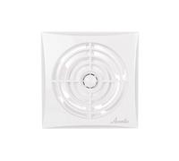 Armar Trading LTD WZ100H Extractor de aire muy silencioso y potente, bajo consumo para baño con sensor de humedad y temporizador de rodamiento de bolas -