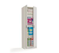 ARMARIO 2 PUERTAS 58X180X37 CM BLANCO White