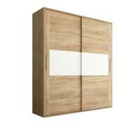 Armario 2 puertas correderas Uniq 180 Cambria - white