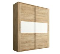 Armario 2 puertas correderas Uniq 180 Cambria - white