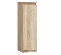 Armario akord w30 roble sonoma 30 cm 1 puerta frente en color roble sonoma 3 estantes 30x30x99 cm