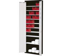Armario-almacén, sin cajas visualizables mauser, H x A x P 2150 x 680 x 280 mm, bicolor