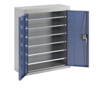 Armario-almacén, sin cajas visualizables mauser, H x A x P 820 x 680 x 280 mm, bicolor