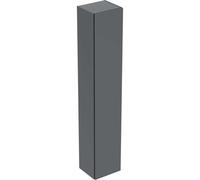 Armario alto Plan de Geberit Renova, con una puerta, 33x180x29,8cm, 504.045.JK.1, Color: lava / barnizado satinado mate