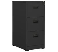Armario Archivador De Acero Antracita 46x62x102,5 Cm Vidaxl