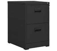 Armario Archivador De Acero Antracita 46x62x72,5 Cm Vidaxl