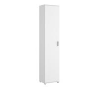 Armario auxiliar fit 4 compartimentos blanco 190x39x35 cm
