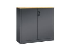 Armario auxiliar para archivadores ACURADO C+P, 3 pisos de archivadores, H x A x P 1200 x 1200 x 400 mm