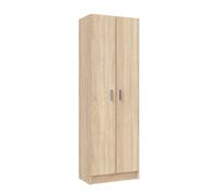 Armario auxiliar Use 2 puertas con 5 estantes natural 180x59x37 cm Oak