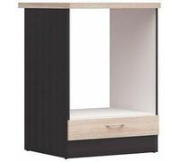 Armario bajo para horno de 60 cm – Encimera – Roble Sonoma