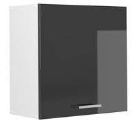 Armario colgante Vicco R-Line Antracita alto brillo 60 cm con 1 puerta, Model 65775