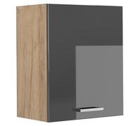 Armario colgante Vicco R-Line Antracita alto brillo/Roble dorado 50 cm, Model 70044