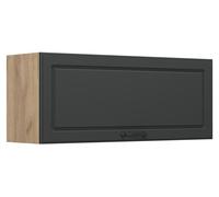 Armario colgante Vicco R-Line Antracita casa de campo/Roble dorado 100 cm Plano, Model 63130