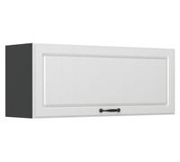 Armario colgante Vicco R-Line Blanco casa de campo/Antracita 100 cm Plano, Model 63173